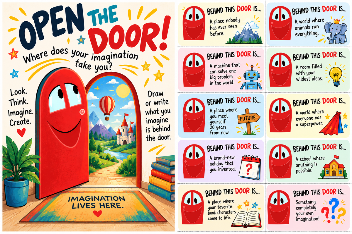 OPEN THE DOOR: IMAGINATION ACTIVITY
