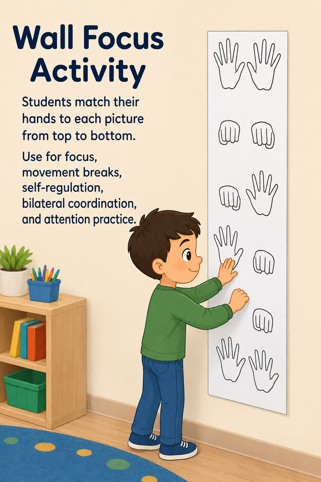 Free Resource: Wall Focus Activity