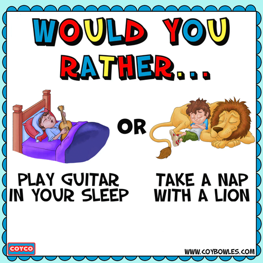 Will Powers "Would You Rather" Prompt & Color Set